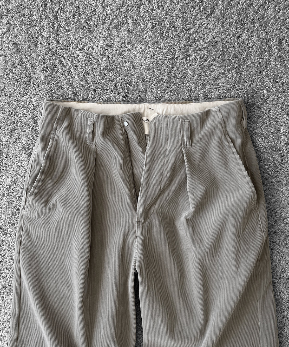 saby【サバイ】Tuck-baggy type 2 - enshu japan soft cord fab 