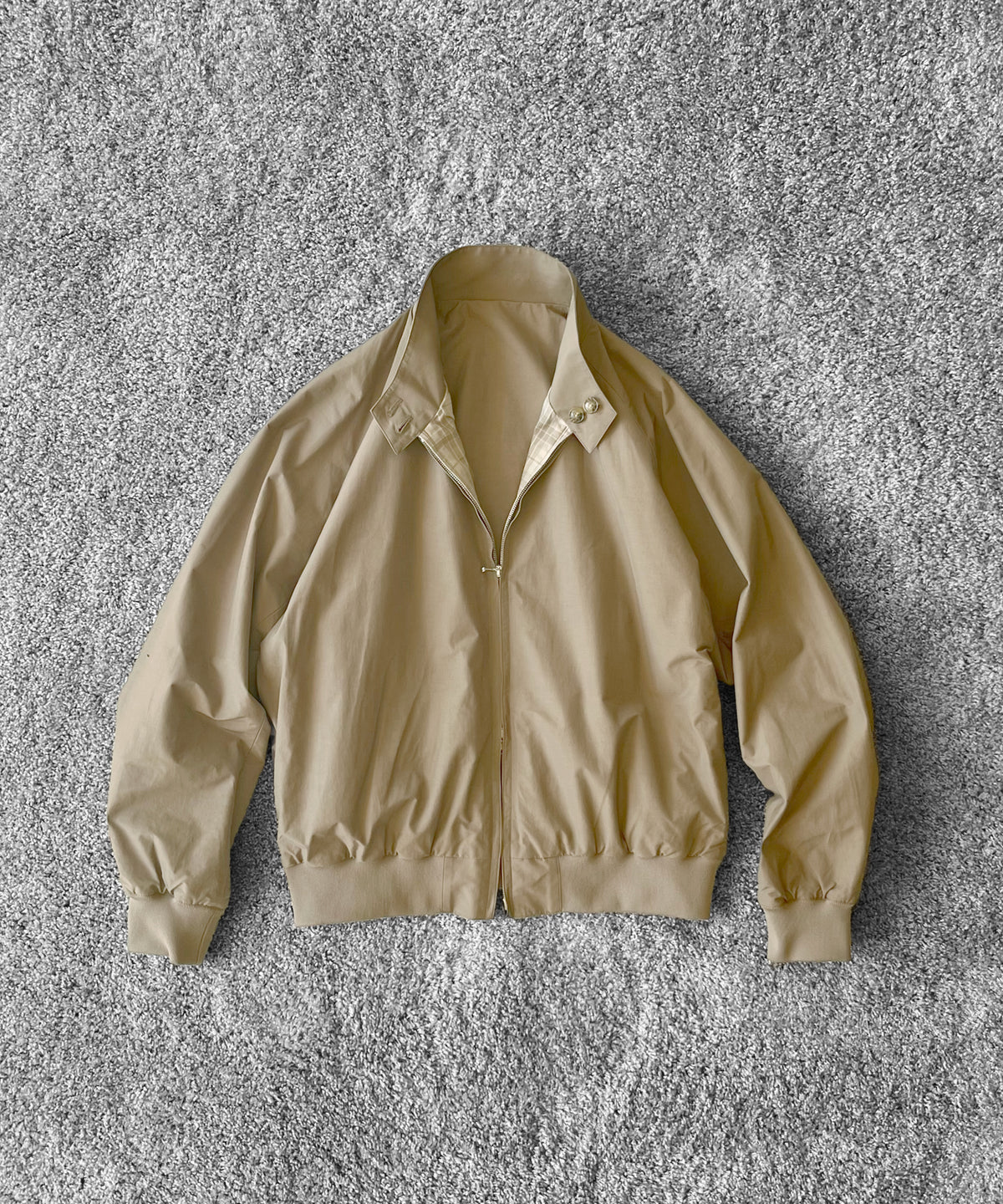 UNUSED Us2567 UNUSED × BARACUTA reversible jacket "TAN"