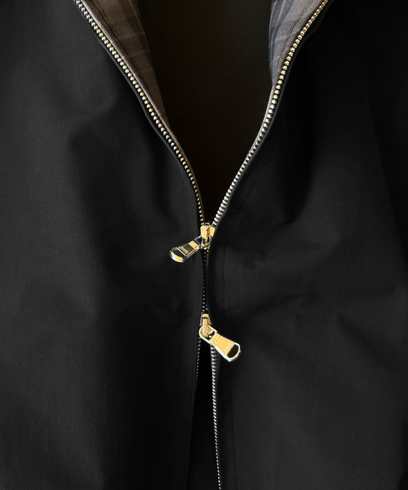 UNUSED Us2567 UNUSED × BARACUTA reversible jacket "BLACK"