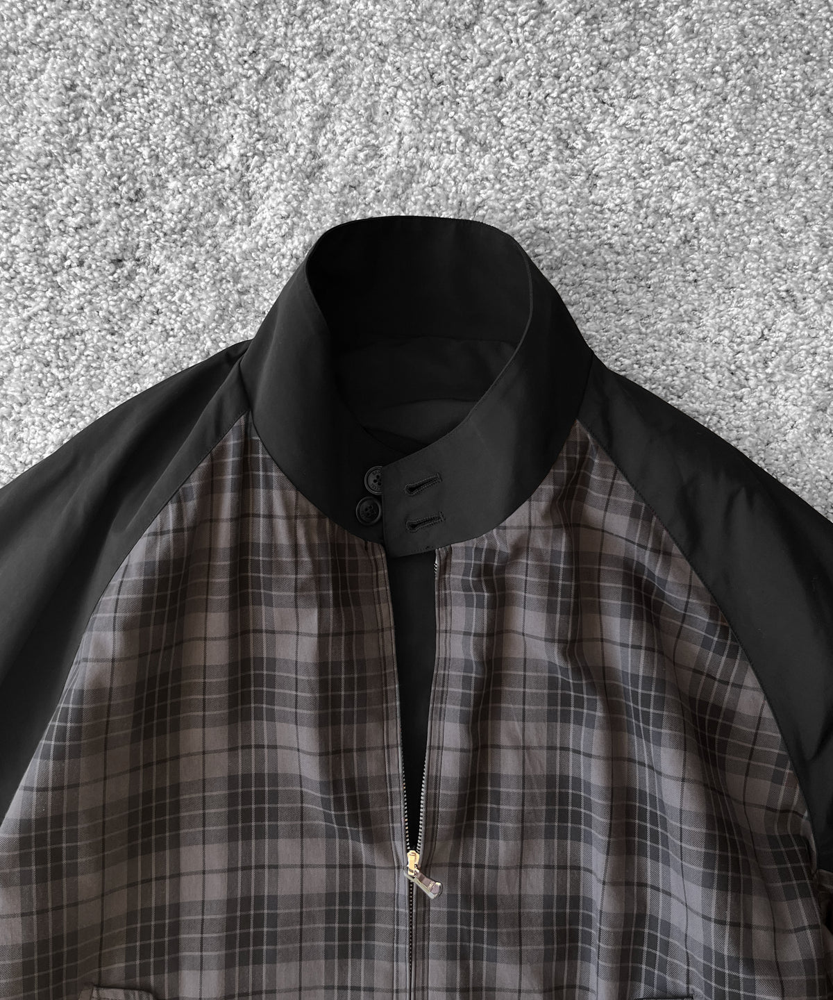 UNUSED Us2567 UNUSED × BARACUTA reversible jacket "BLACK"