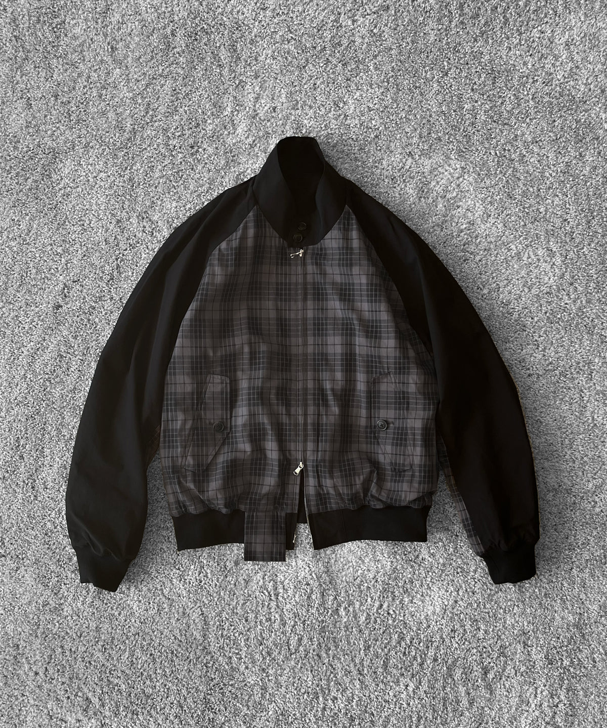 UNUSED Us2567 UNUSED × BARACUTA reversible jacket "BLACK"