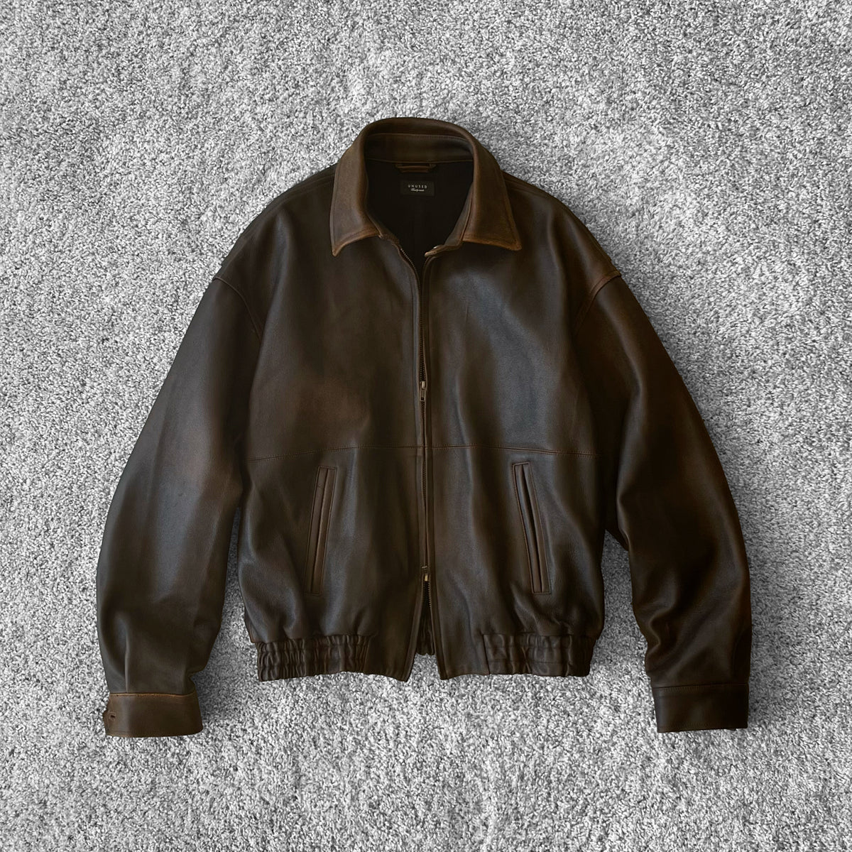 UNUSED【アンユーズド】Us2579 leather jacket 