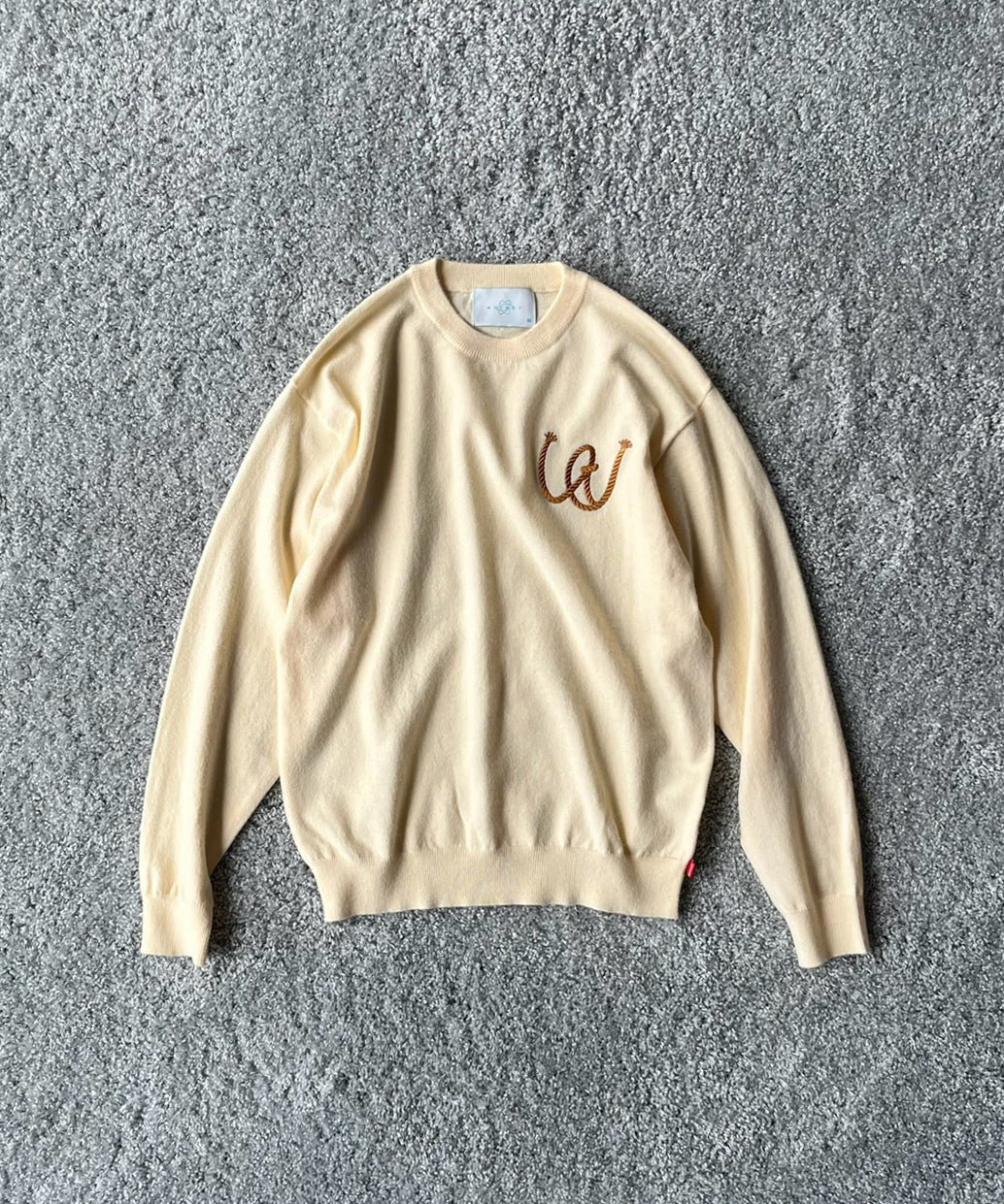 Whimsy 26Autumn marine sweater “NAVY"
