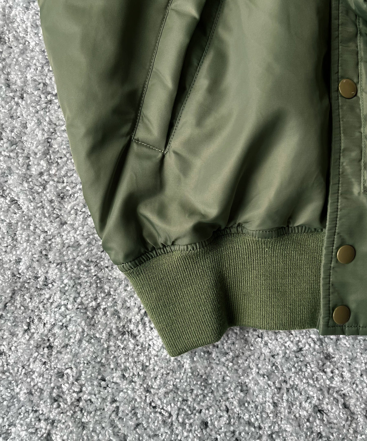 PHINGERIN Visor lift flight jacket “A:OLIVE"