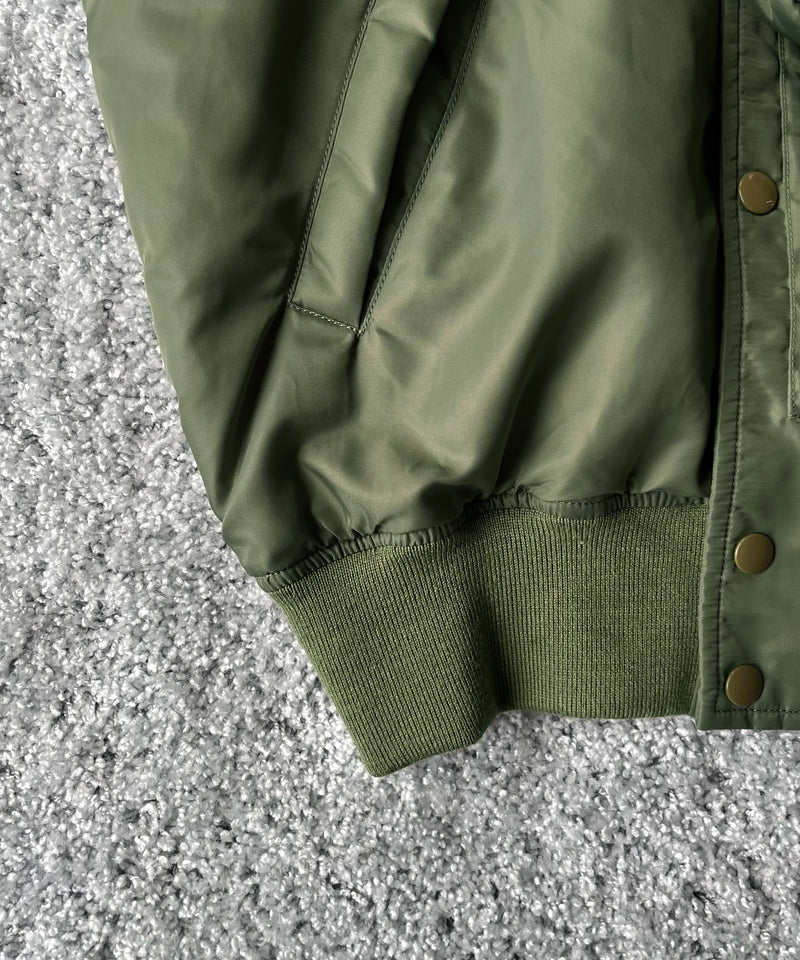 PHINGERIN Visor lift flight jacket “A:OLIVE"