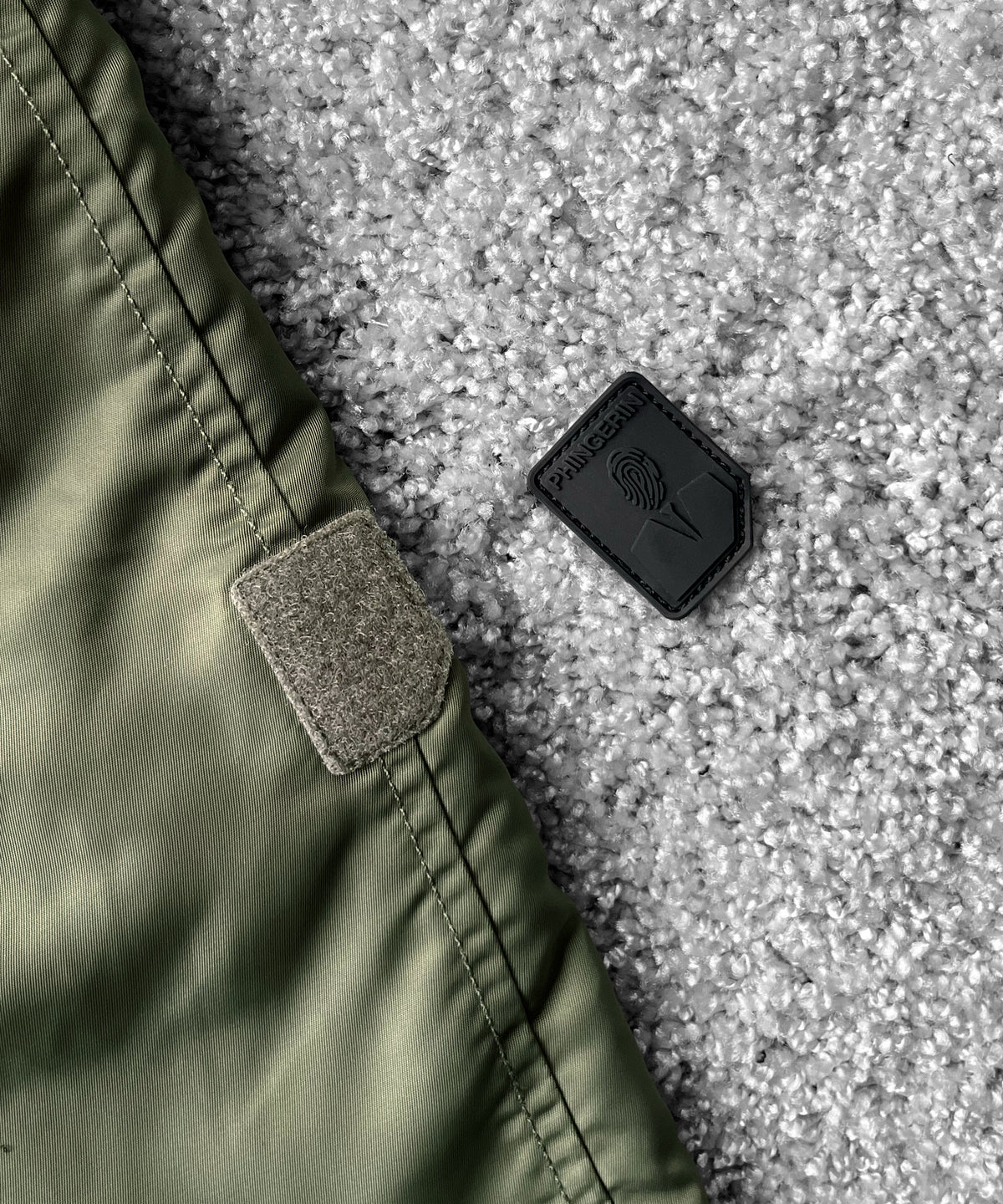 PHINGERIN Visor lift flight jacket “A:OLIVE"
