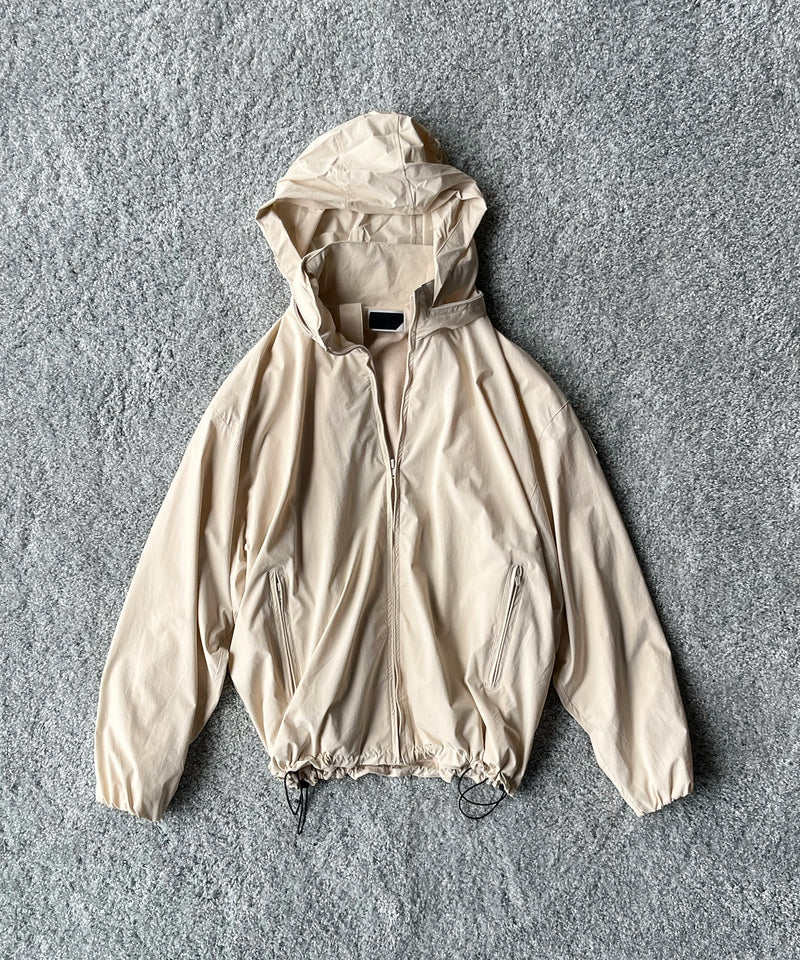 PHINGERIN Cushy fleece jacket “A:BEIGE”