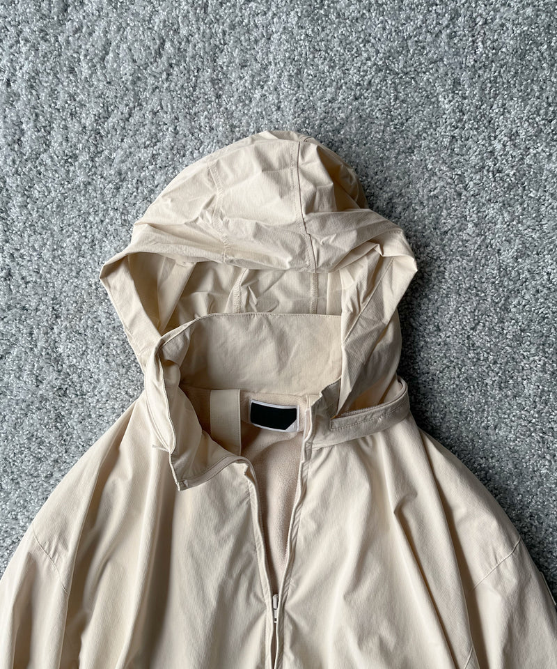 PHINGERIN Cushy fleece jacket “A:BEIGE”