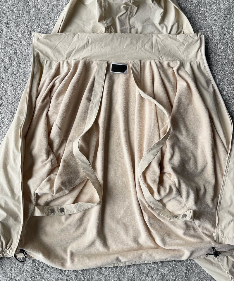PHINGERIN Cushy fleece jacket “A:BEIGE”