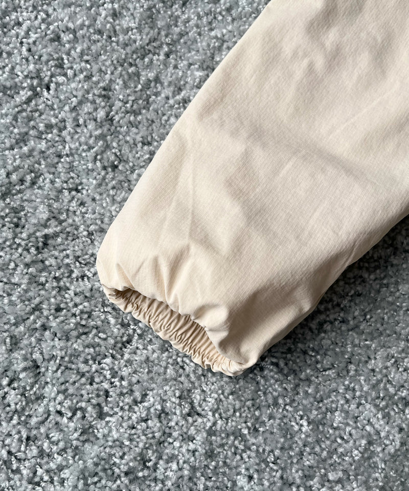 PHINGERIN Cushy fleece jacket “A:BEIGE”