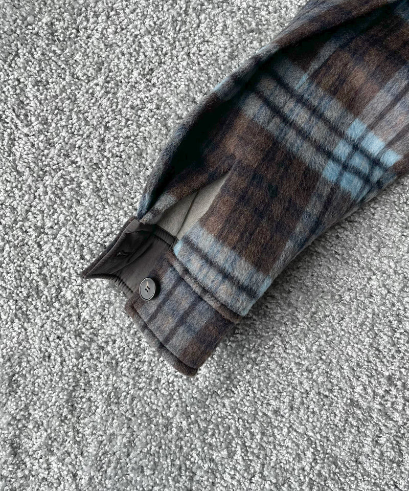 entire studios Fjord shirt “BLUE CHECK”