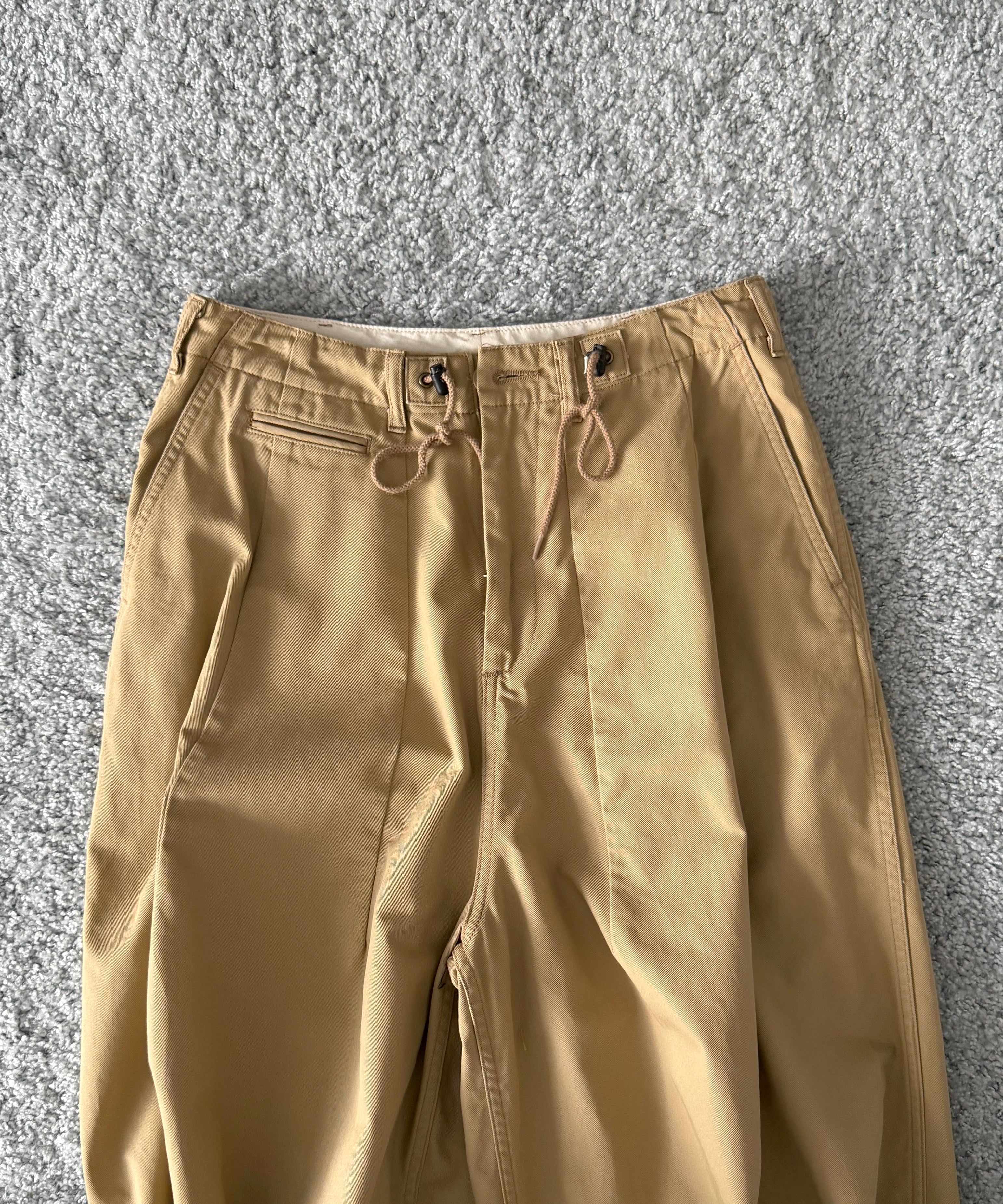 NEEDLES H.d. pant - military "A-KHAKI A"