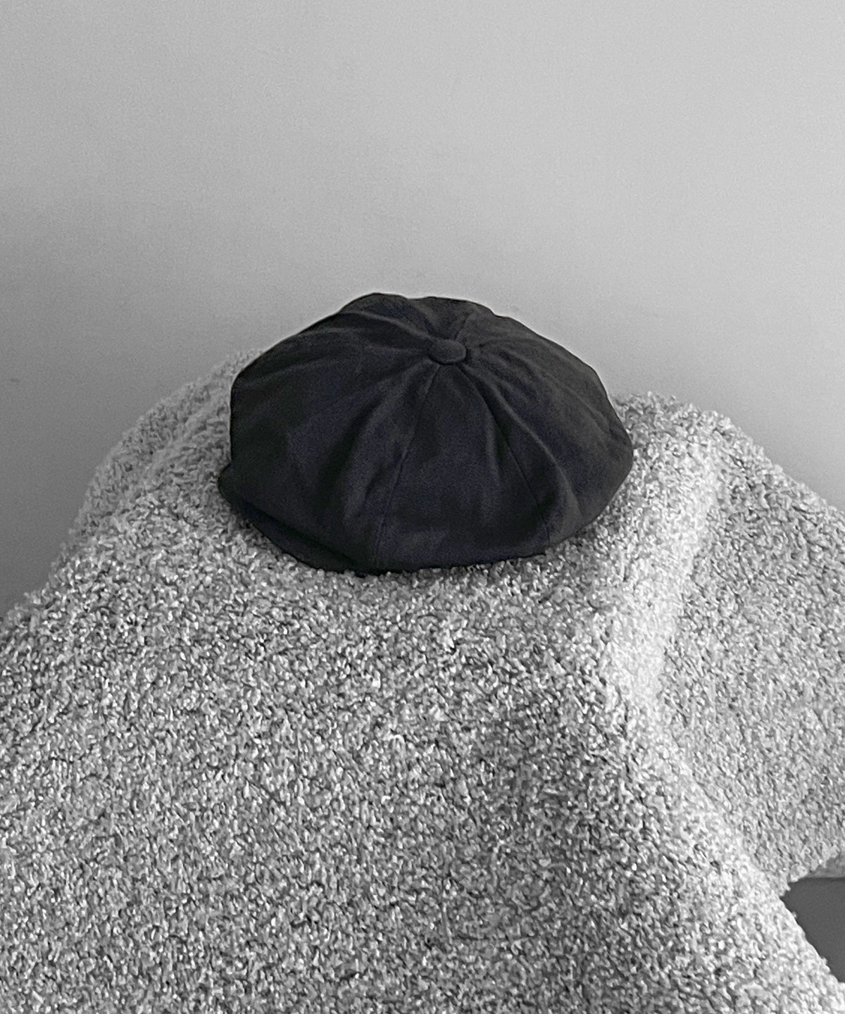 凹凸(bocodeco) Cotton casquette “BLACK”