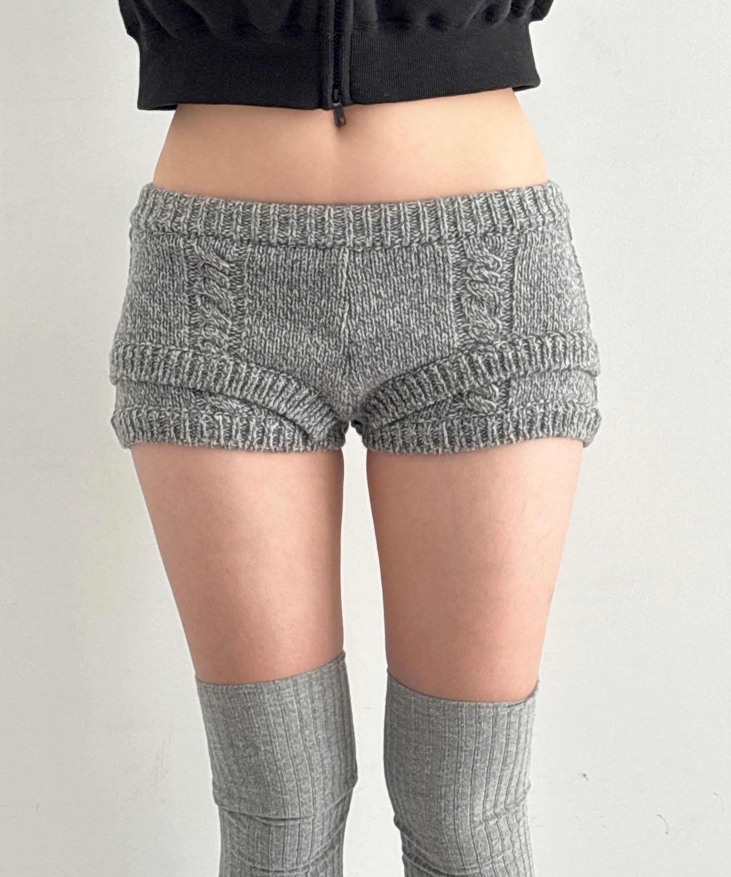 パンツ ulikasanctus Rope knit shorts ULIKASANCTUS【ウリカサンクトゥス】Rope knit shorts 