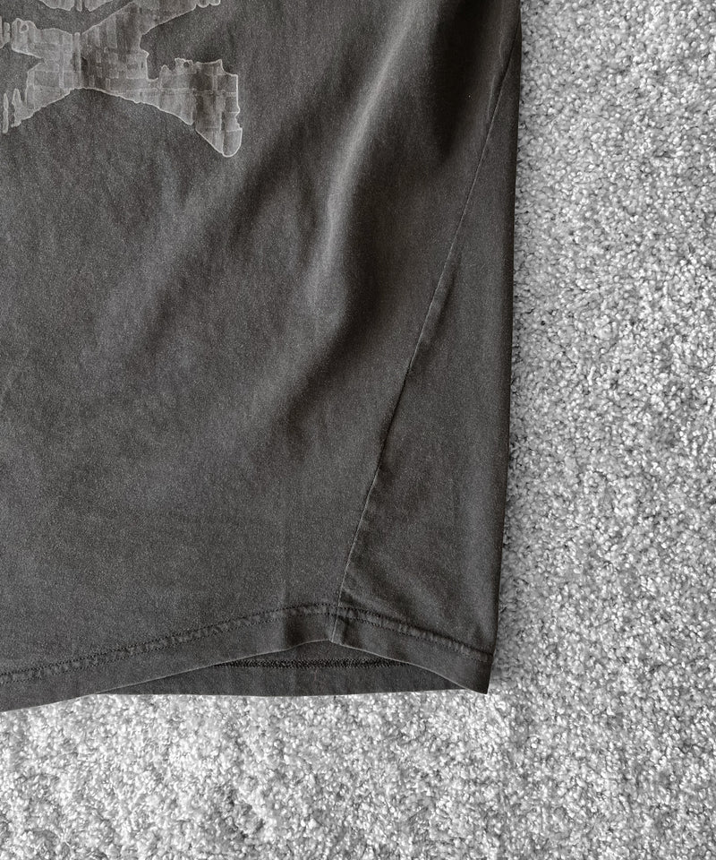 Sex&Jeans Crying skull longsleeve "WASHED BLACK"