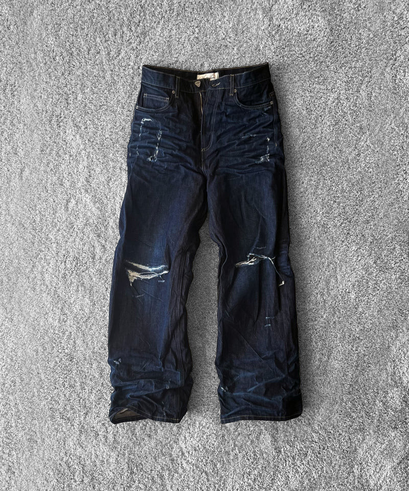 Sex&Jeans Ocean wash baggy "INDIGO"