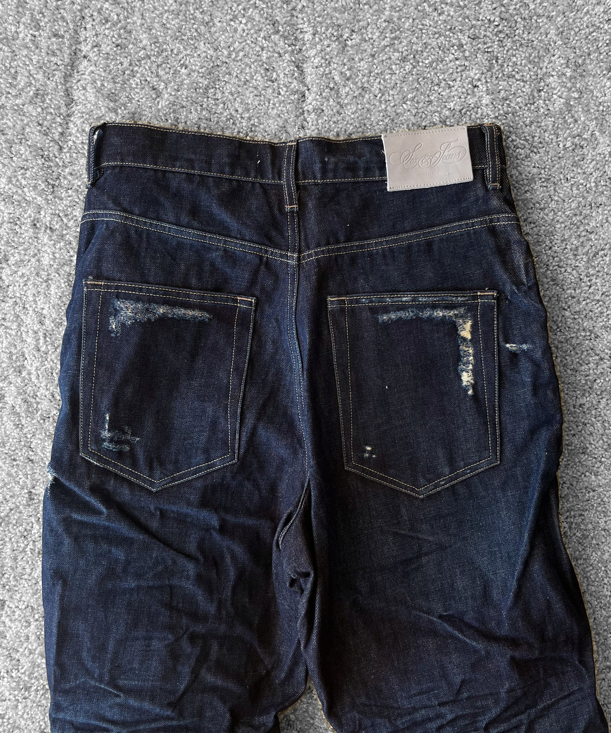 Sex&Jeans Ocean wash baggy "INDIGO"