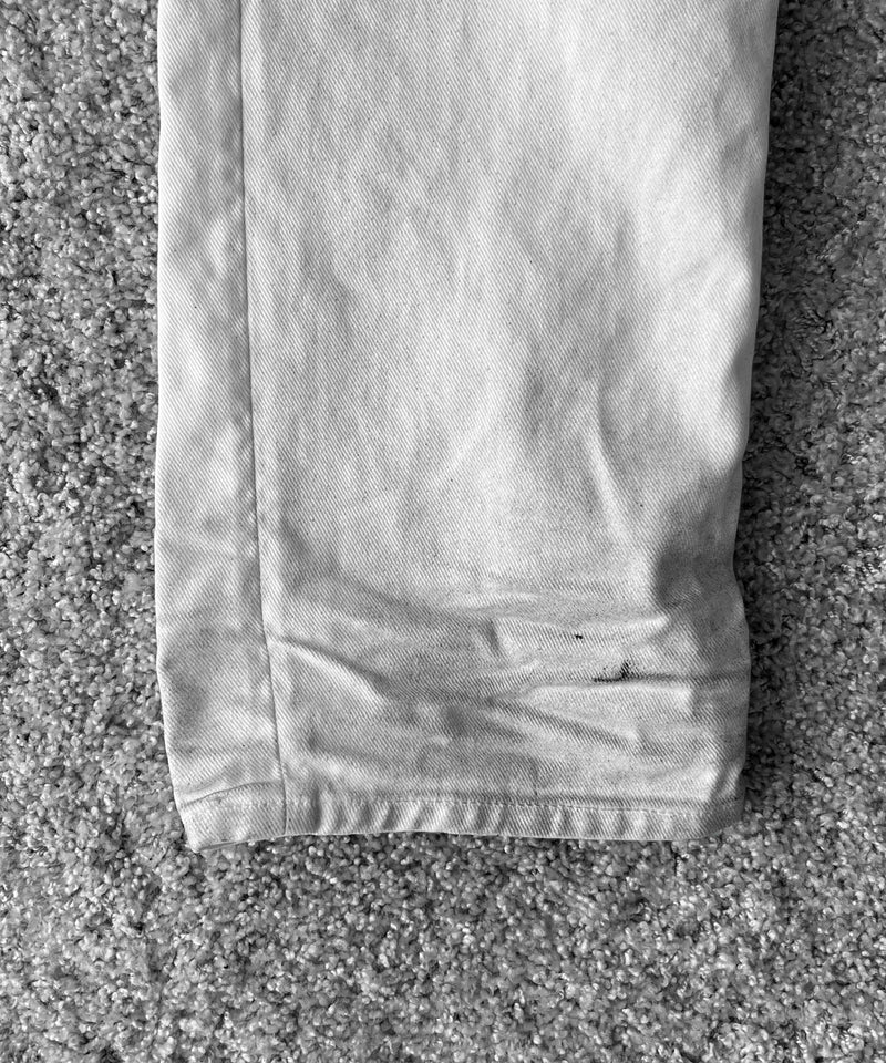 Sex&Jeans White stray jeans "WHITE"