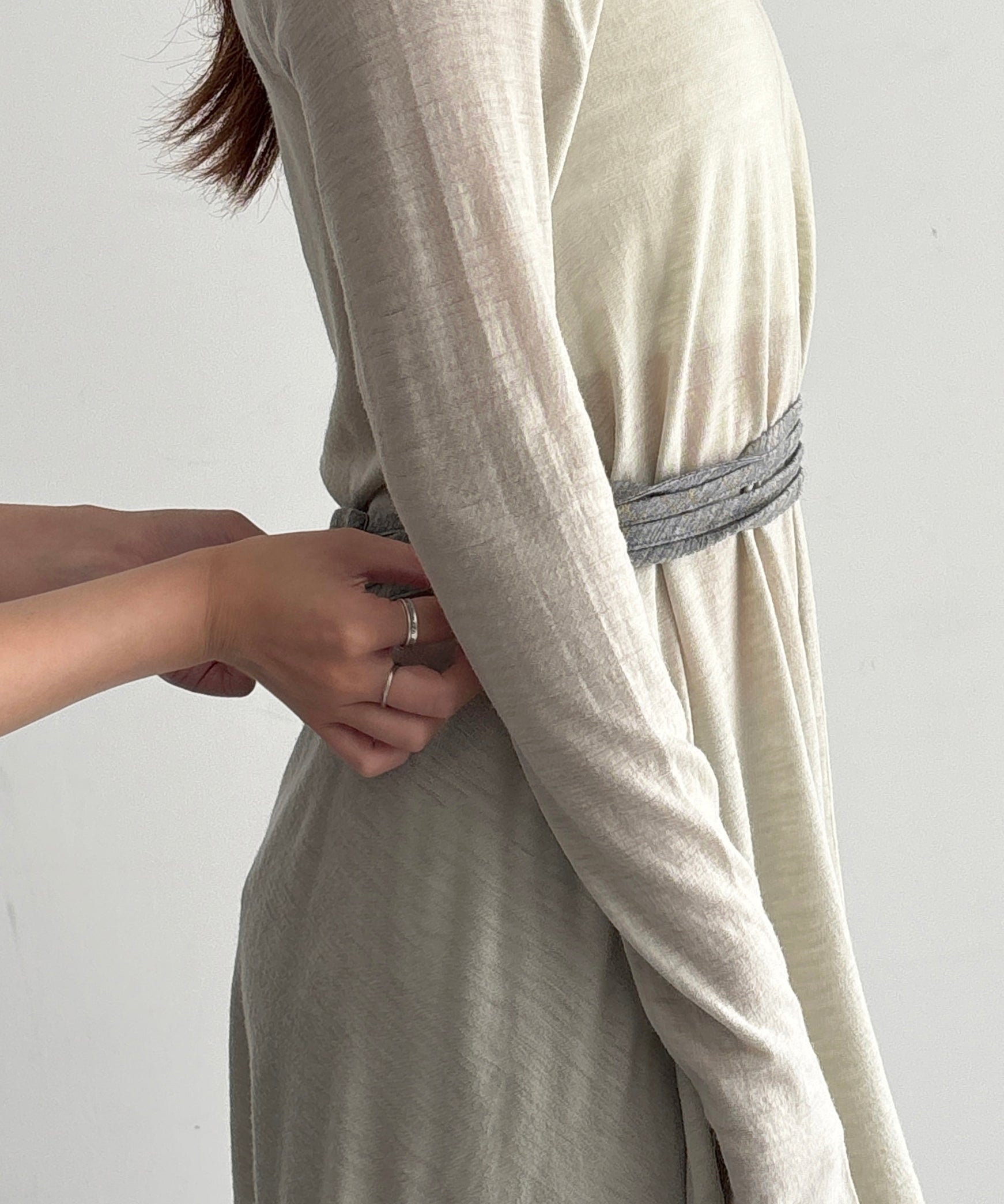 ULIKASANCTUS Lining dress "BEIGE"