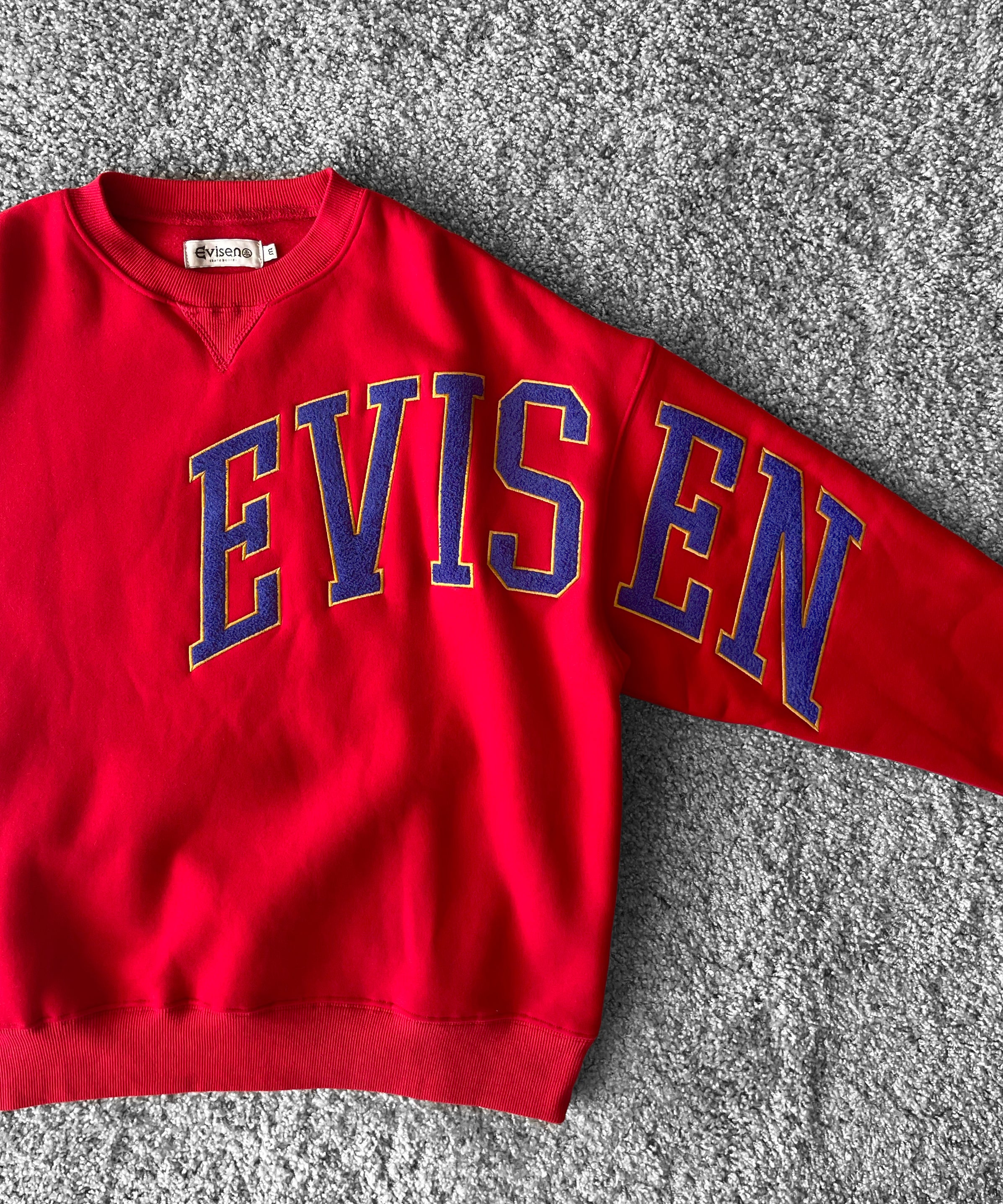 Evisen Skateboardsゑ【エビセンスケートボード】College sweat 