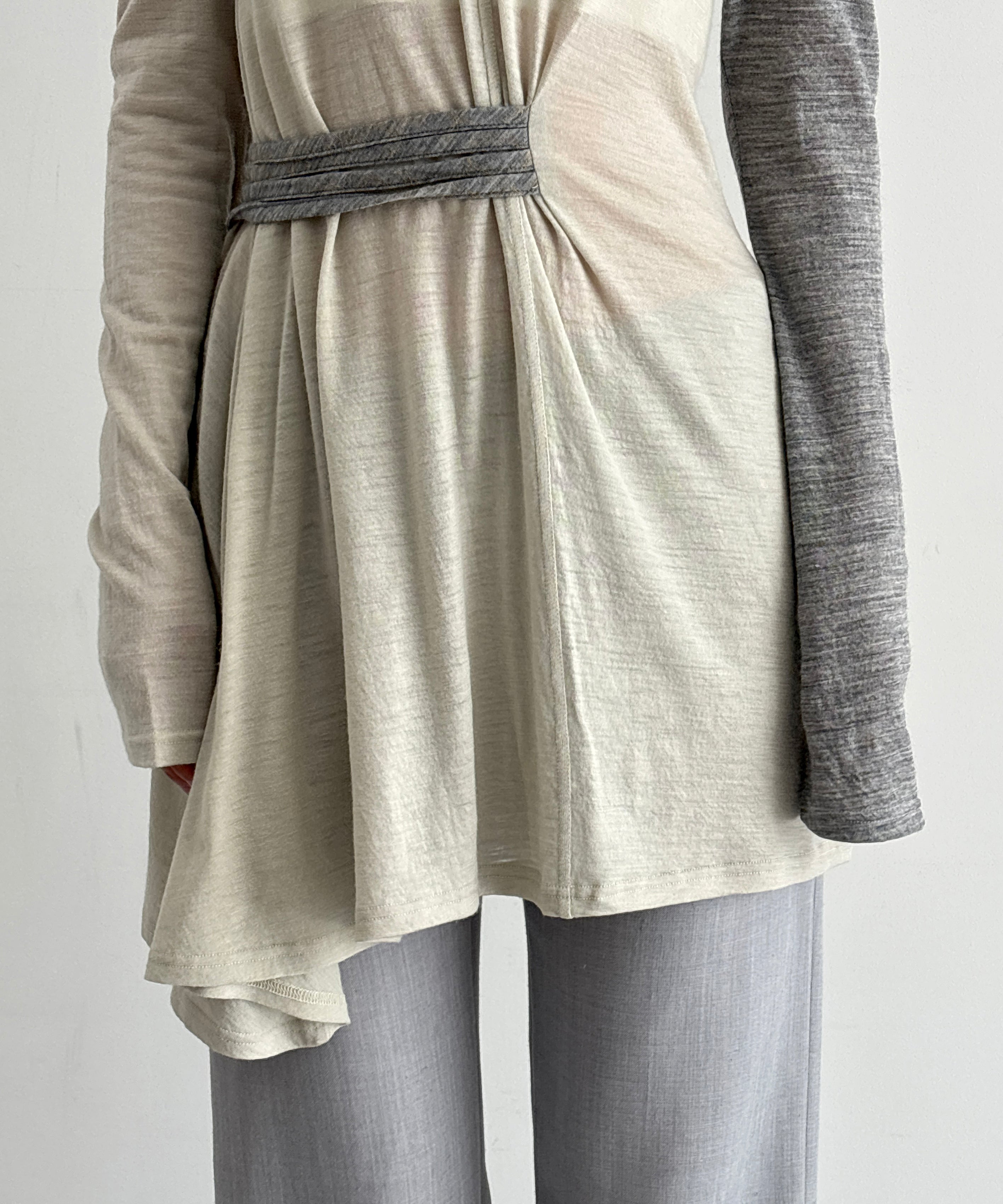 ULIKASANCTUS Lining dress "BEIGE"