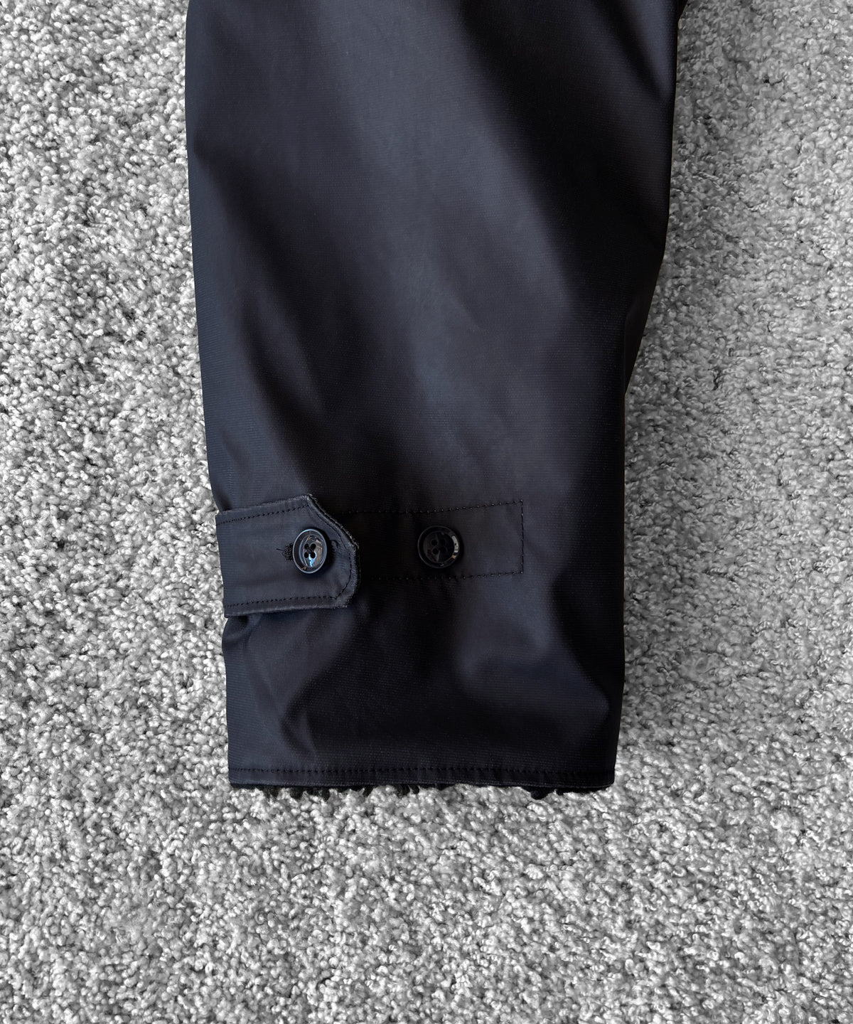 ENGINEERED GARMENTS Shawl collar rev. coat - coatedcloth "D.NAVY"