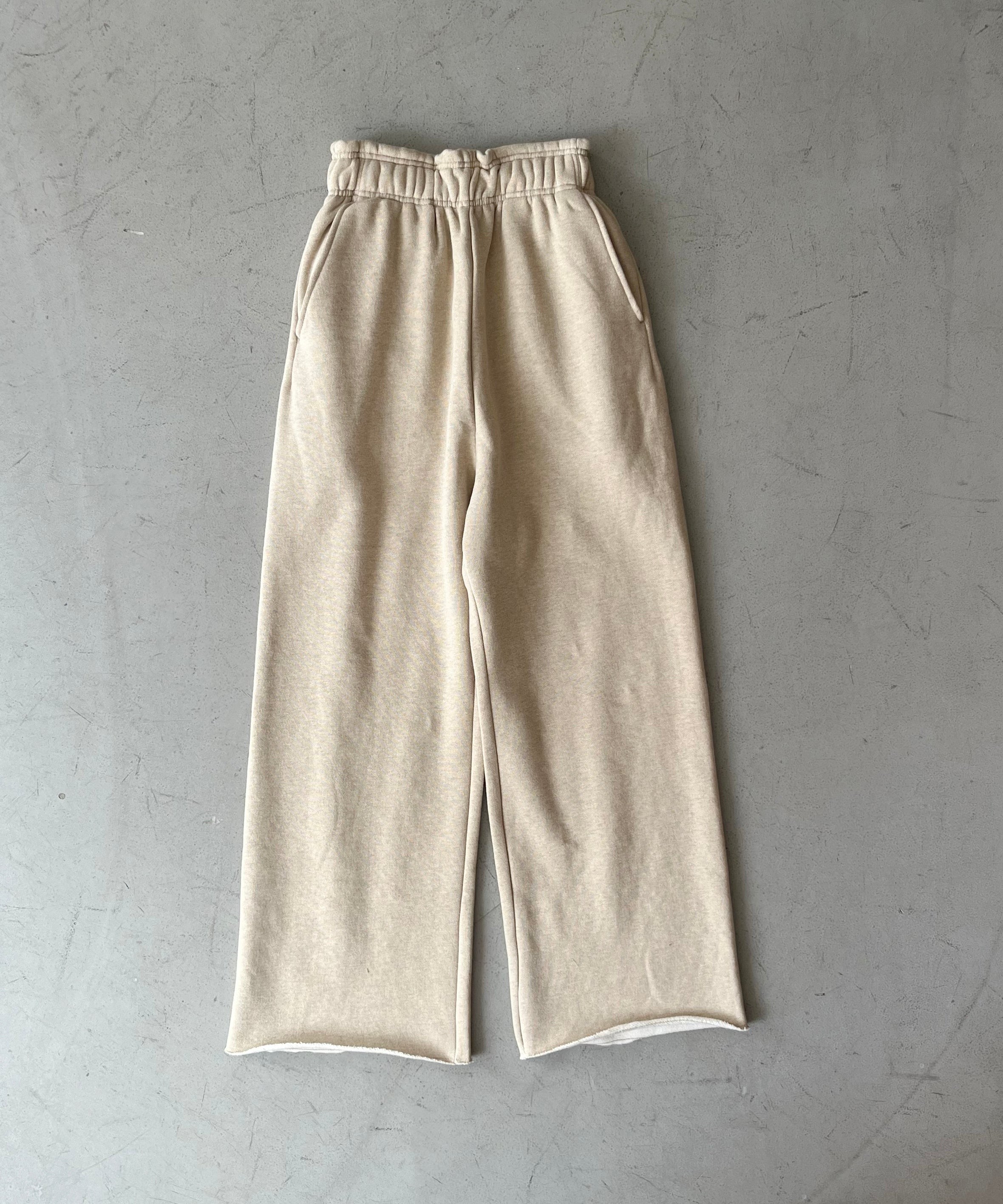 ENTIRE STUDIOS Full sweatpant "WASHED BLACK"