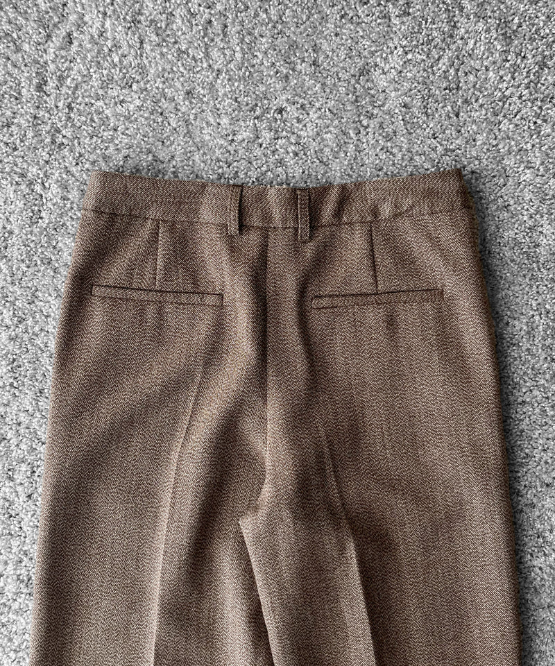 sefr Tailored trouser "DARK BEIGE MELANGE"