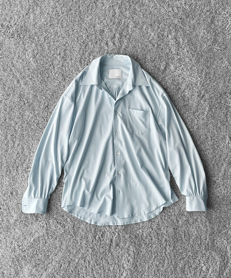 KAIKO Regular collar shirt "O.WHITE"