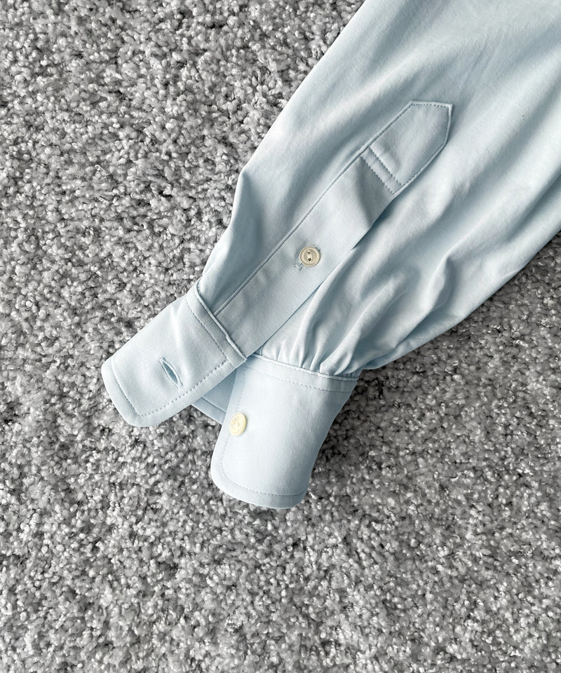 KAIKO Regular collar shirt "S.BLUE"