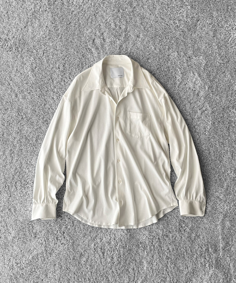 KAIKO Regular collar shirt "S.BLUE"