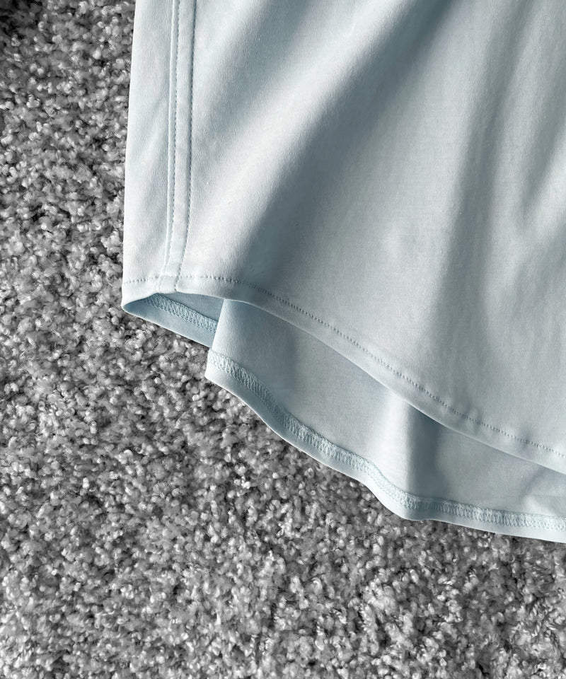 KAIKO Polo neck shirt "S.BLUE"