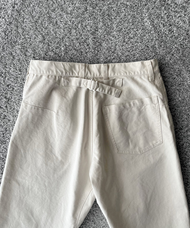 ensou. Lunar jeans "A.IVORY"