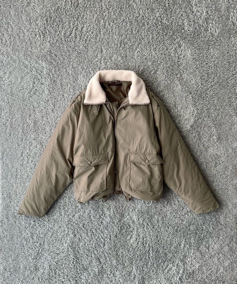 ABELIA EDOWARD GOUCHA Mini bomber "BEIGE"