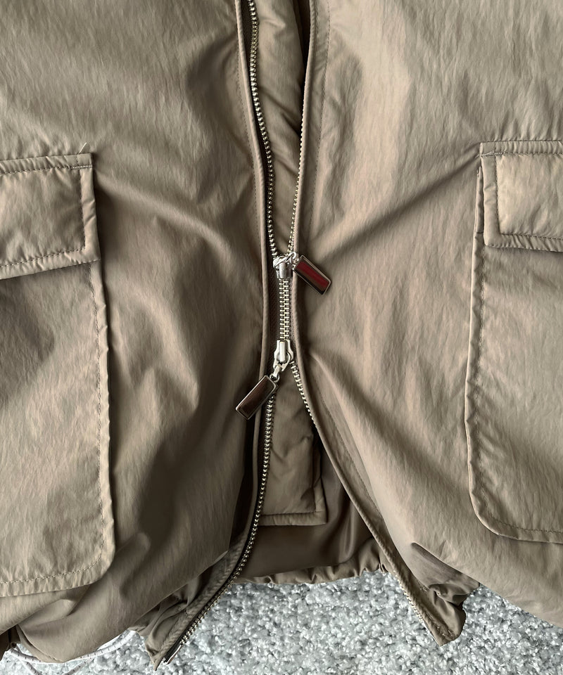 ABELIA EDOWARD GOUCHA Mini bomber "BEIGE"