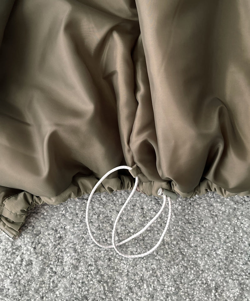 ABELIA EDOWARD GOUCHA Mini bomber "BEIGE"