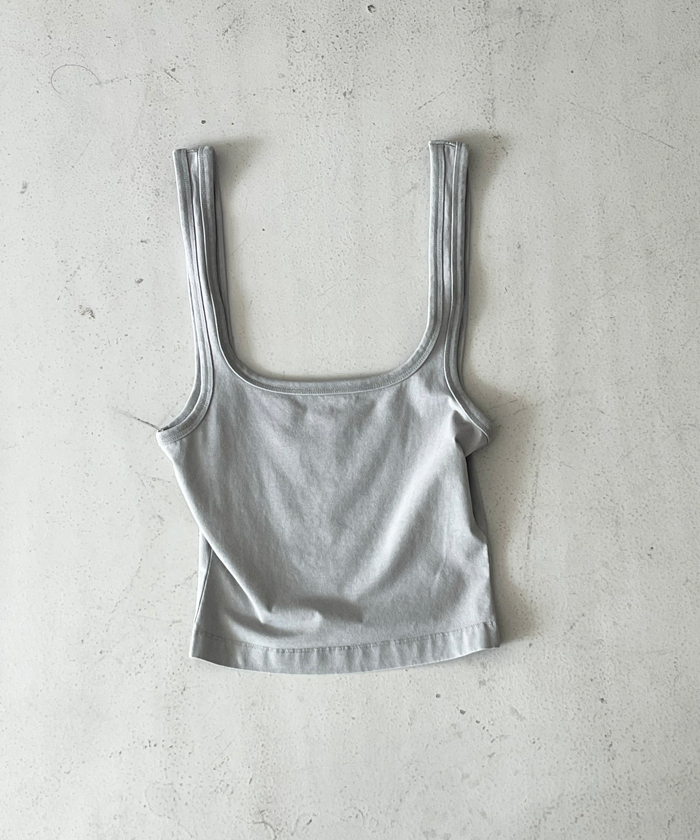 ENTIRE STUDIOS Square neck tank "TAR"