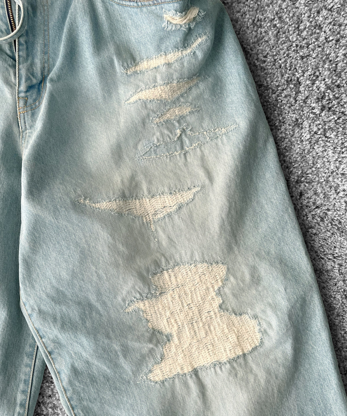 NEONSIGN Wave denim - destroyed "INDIGO USED"