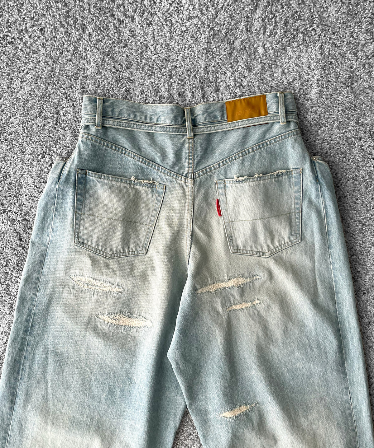 NEONSIGN Wave denim - destroyed "INDIGO USED"