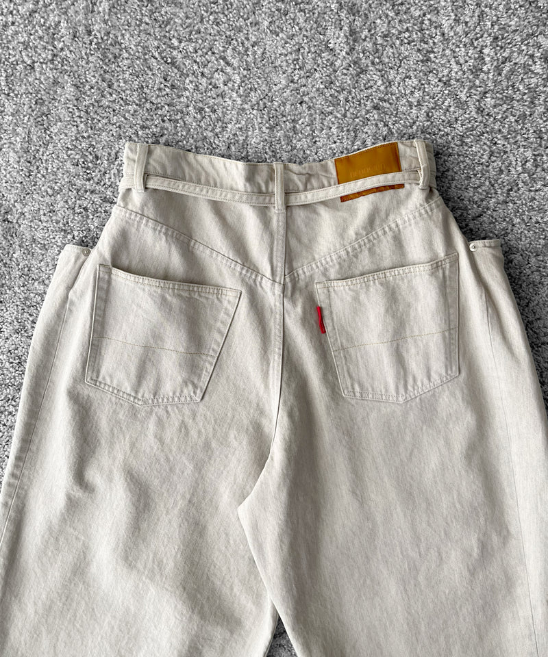 NEONSIGN Wave denim "TOP GRAY"