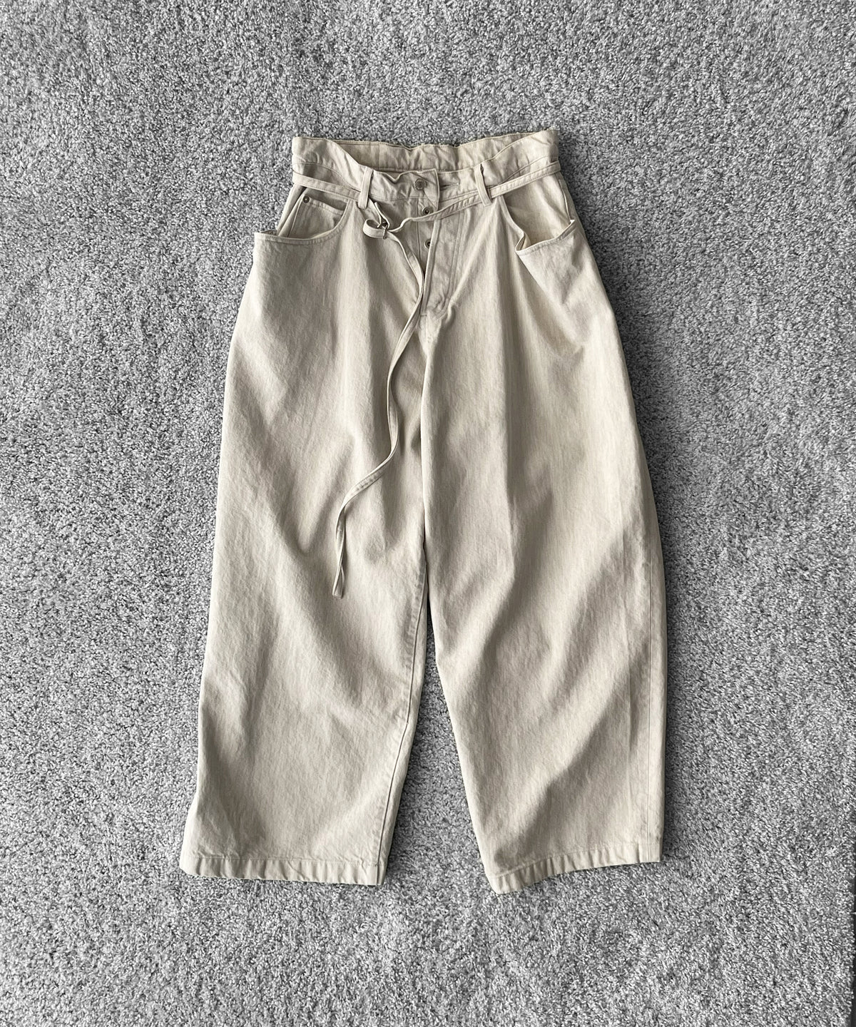 NEONSIGN Wave denim "TOP GRAY"