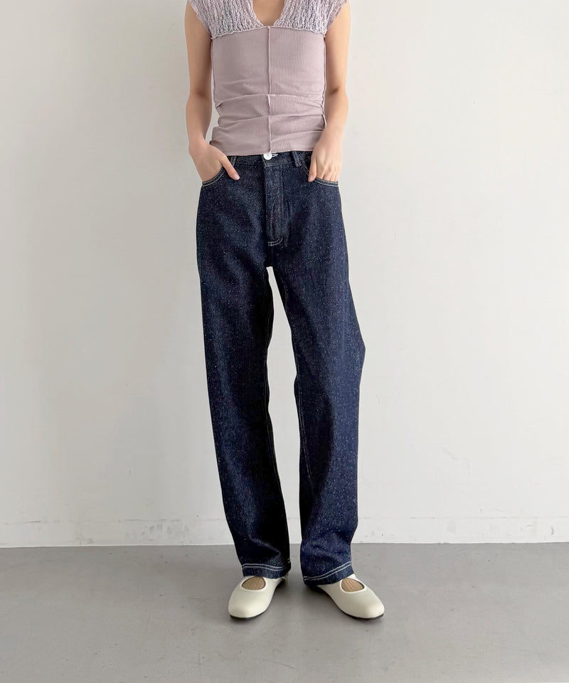 Baserange Tajo pants women "INDIGO BLUE"