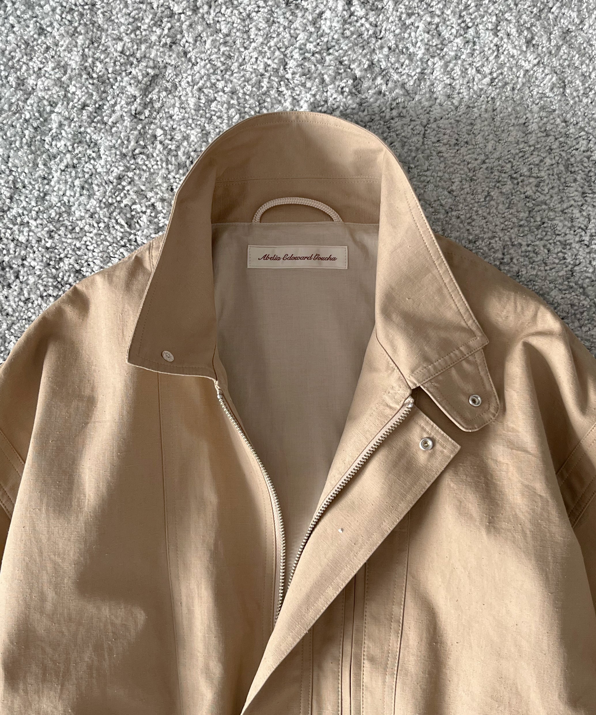 ジャケット・アウター Abelia Edoward Goucha / cleanman jacket ABELIA EDOWARD GOUCHA【アベリアエドワードゴウチャ】Cleanman jacket