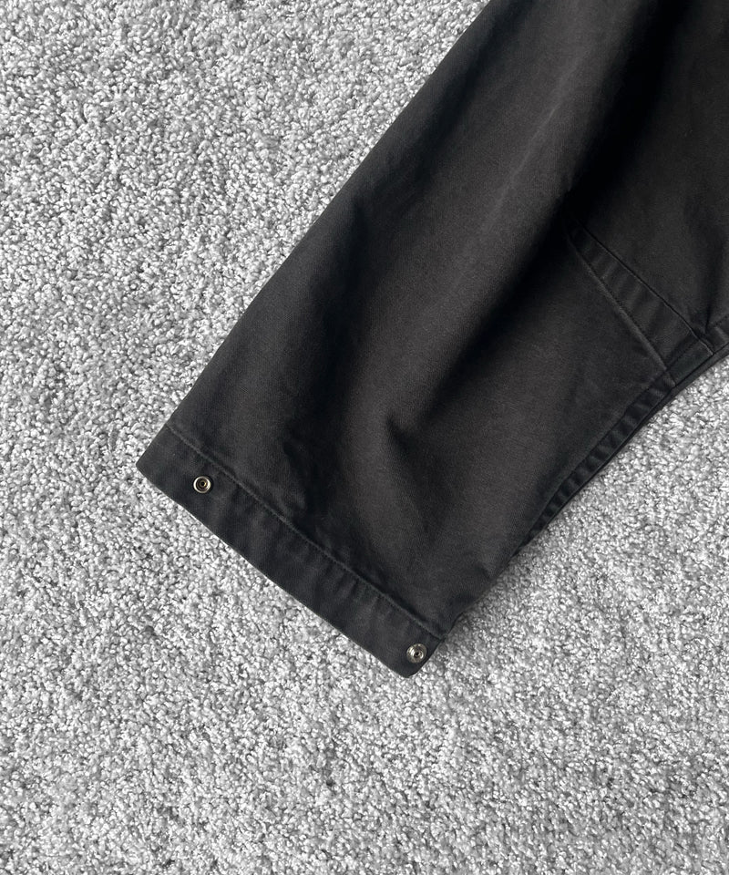 ensou. Fireman parka "B.BLACK"