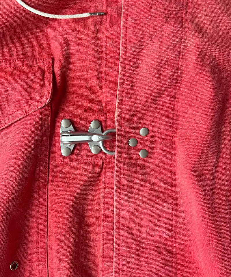 ensou. Fireman parka "A.RED"