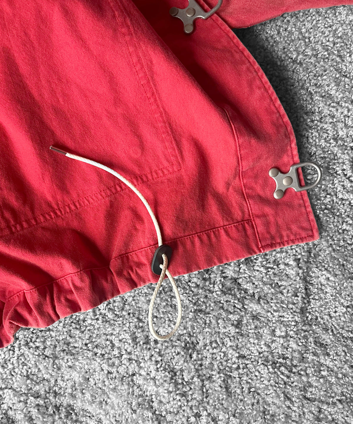 ensou. Fireman parka "A.RED"