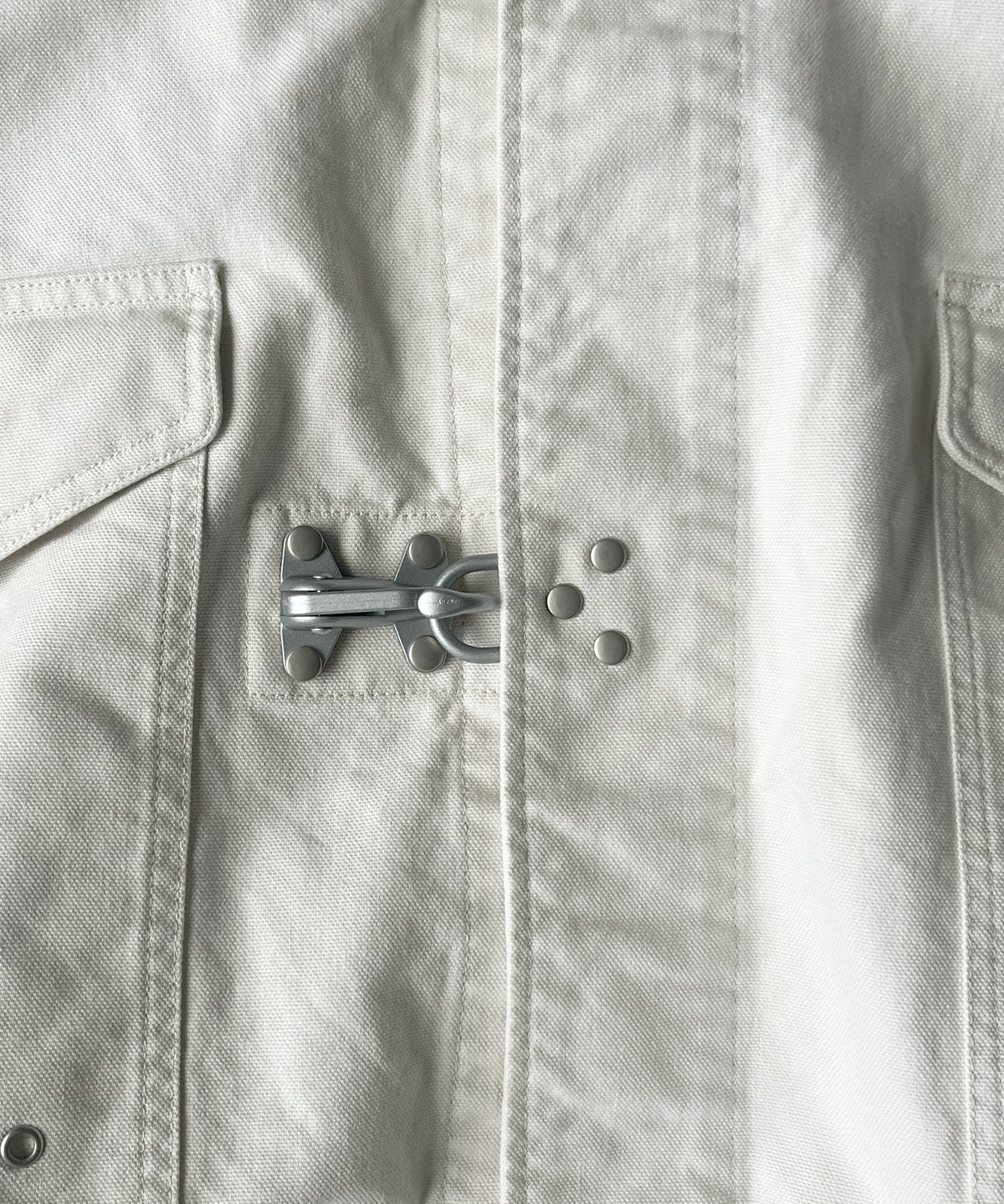 ensou. Fireman parka "A.IVORY"