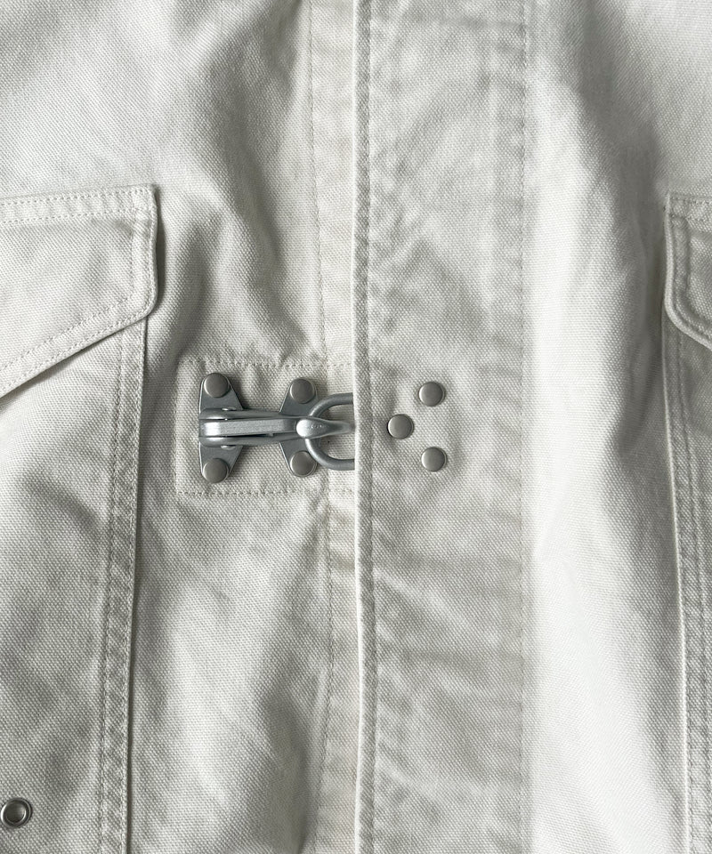 ensou. Fireman parka "A.IVORY"