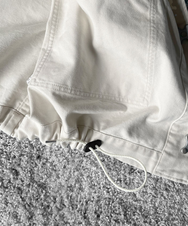ensou. Fireman parka "A.IVORY"