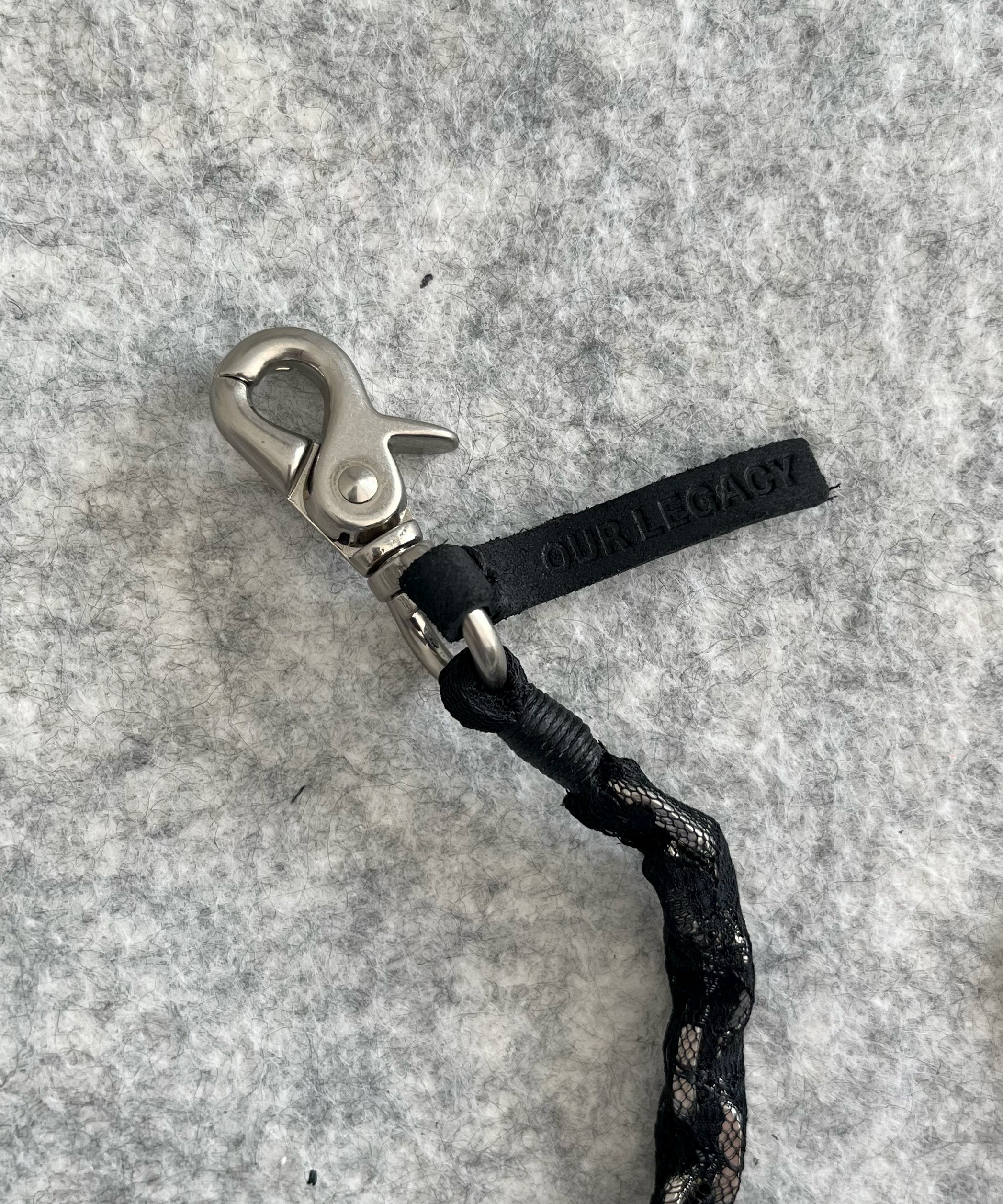 OUR LEGACY Lace ladon "ALABASTER BLOOM FLEURA LACE"